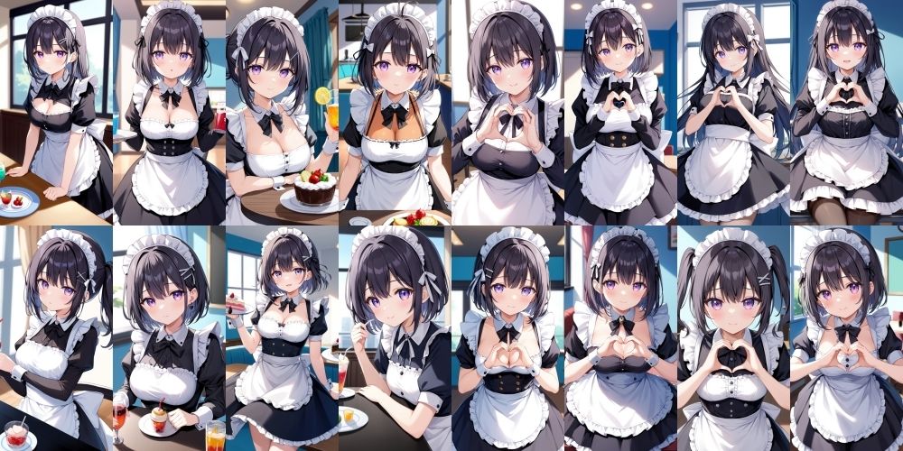 ご奉仕メイド喫茶ー清楚編ー【500枚】の画像1