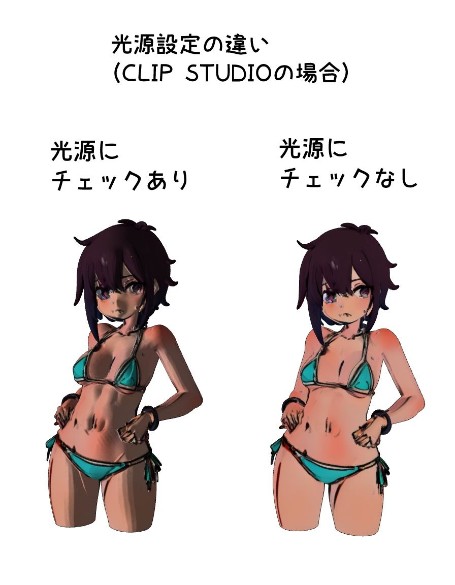 成人向けポーズ資料用3Dモデル集 vol.1の画像3