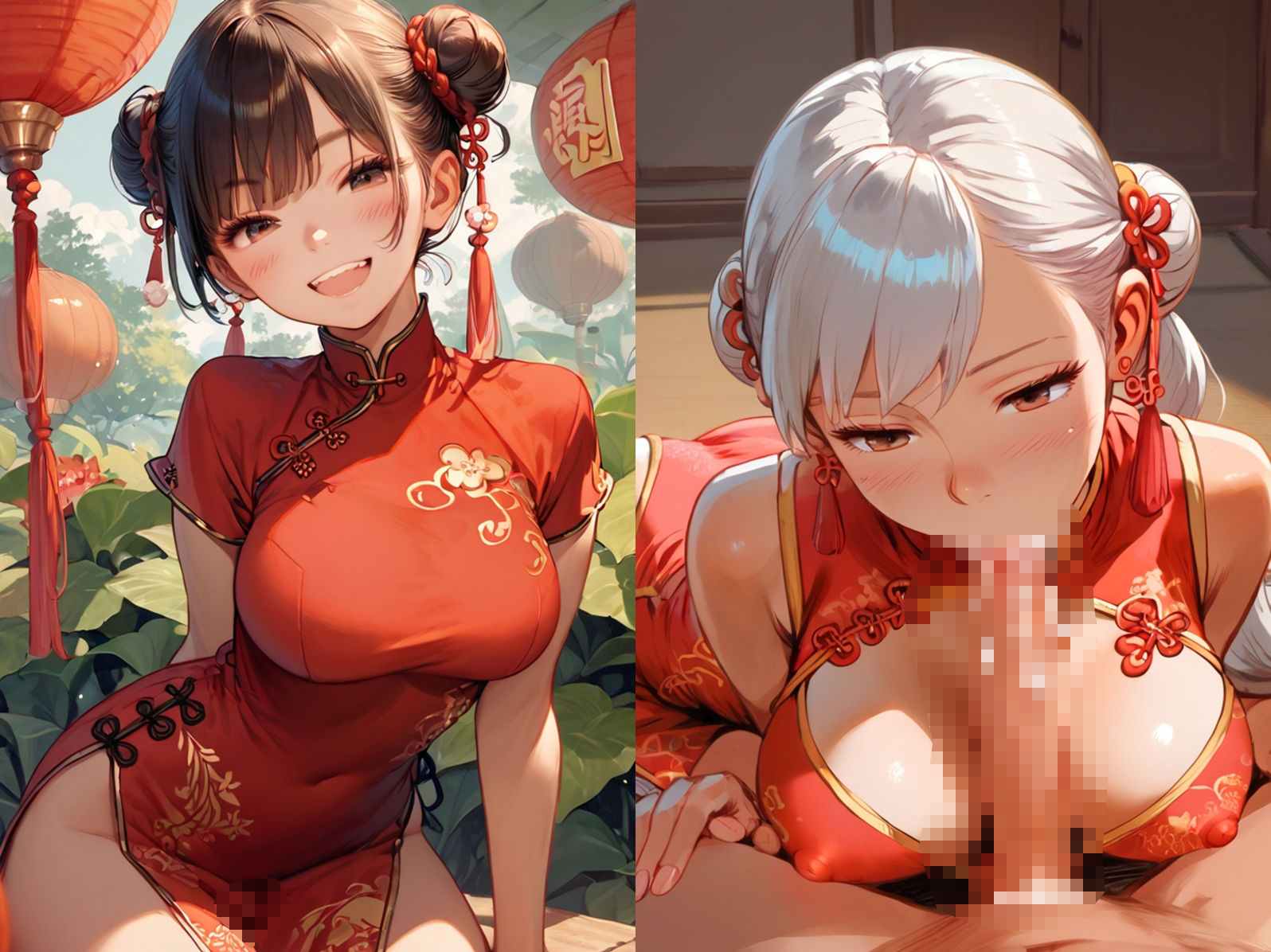 俺専属のおまんこ係になったチャイナ服美女と子作りしてみたの画像1