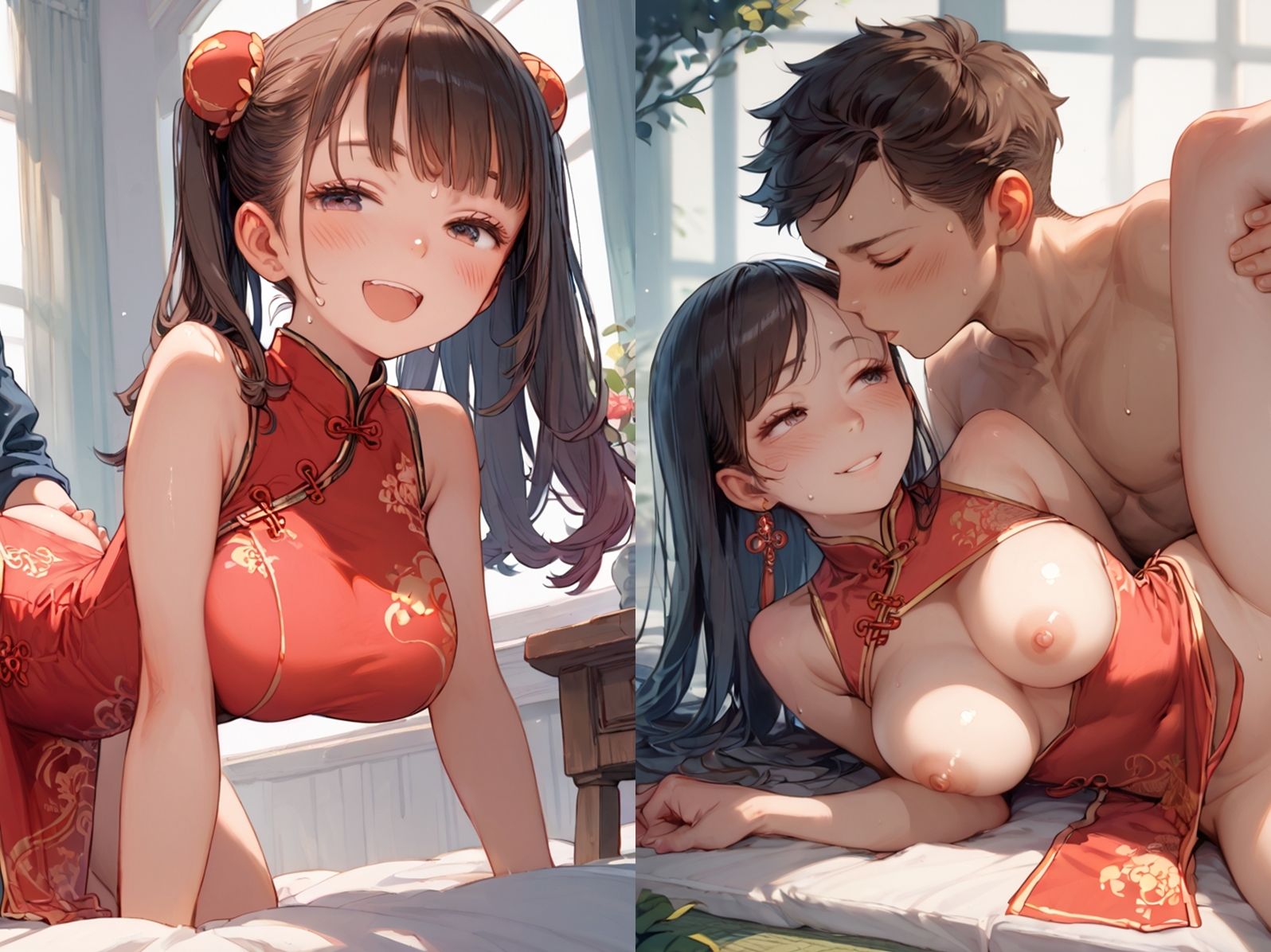 俺専属のおまんこ係になったチャイナ服美女と子作りしてみたの画像4