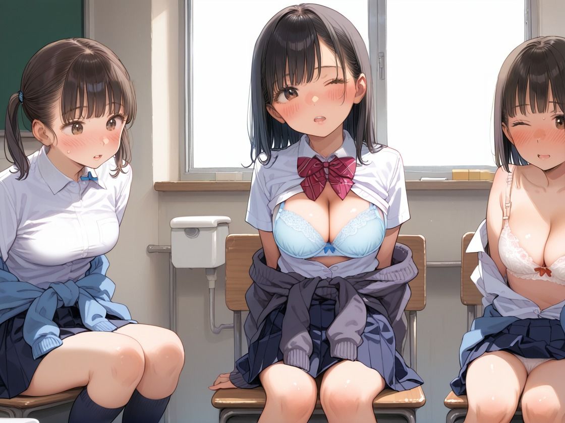 女子校生ハーレムで僕の精子が搾り取られる件のサンプル画像 6