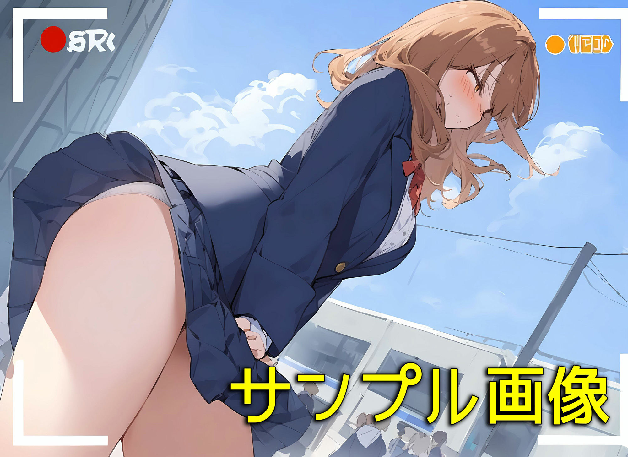 僕はクラスメイト全員の下着が見たい23  風でスカートがめくれてしまった編のサンプル画像 6