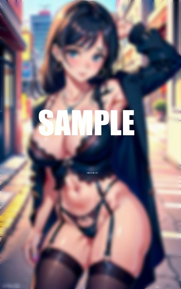 街に出没ガーターベルト美熟女痴女たち我慢できない男が遊び濡れ濡れの秘部のサンプル画像 6