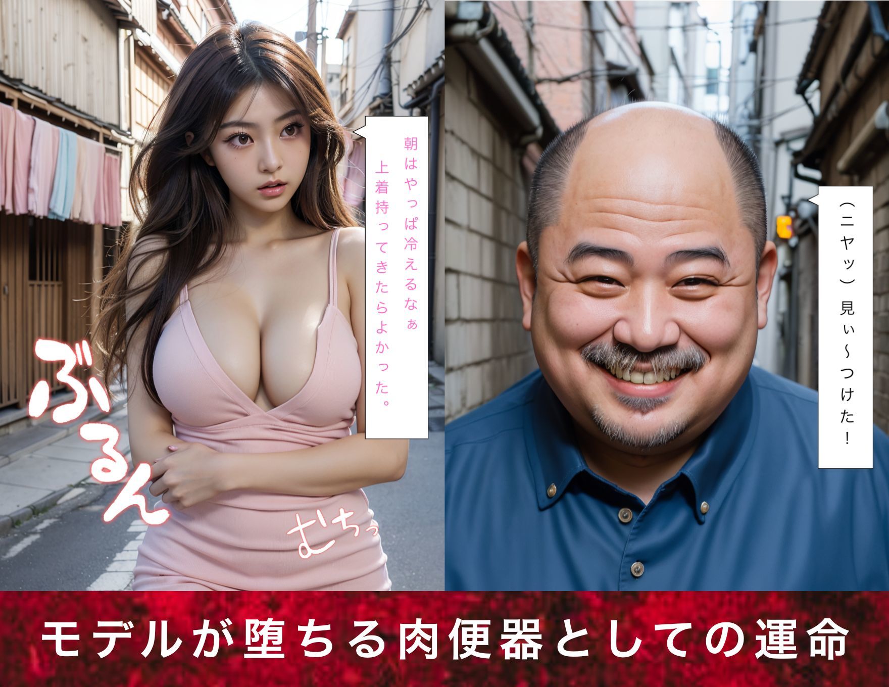 eggモデル・聖奈が闇ファンに拉致され中出しキメセクの画像1