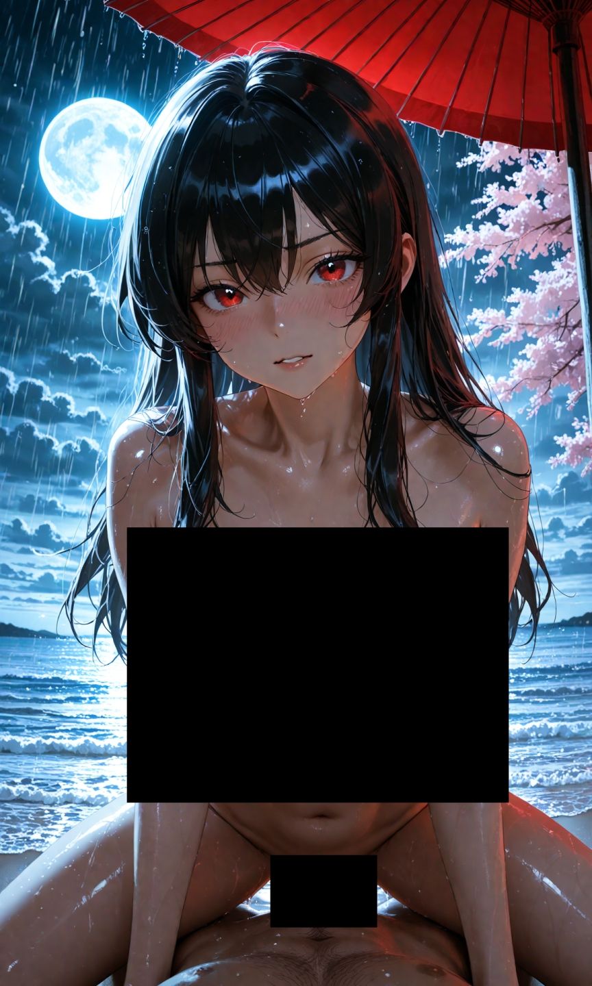 魔理沙は霊夢のえっちな写真を撮りたいようです。vol.31〜春の嵐の夜の海編〜の画像1