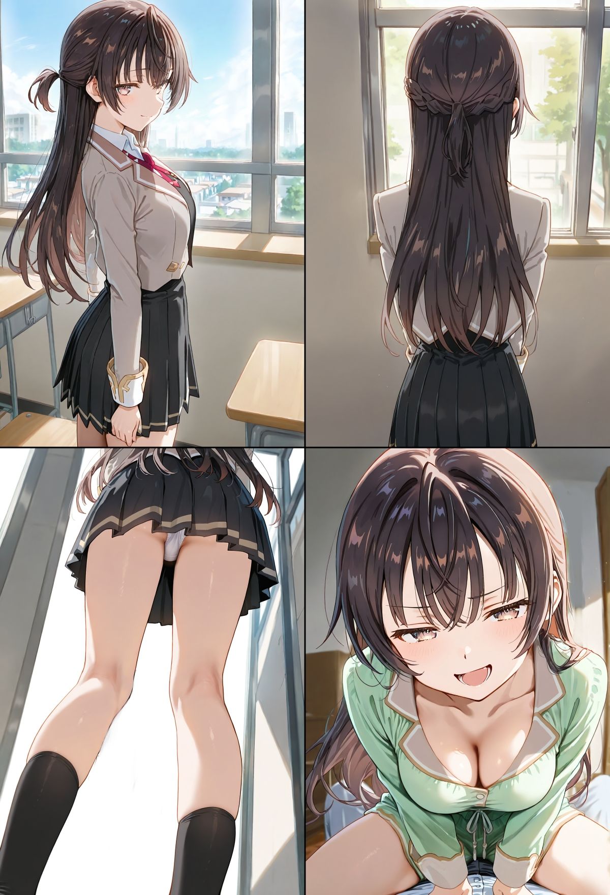 ヒロインえっち 九条ア〇サ・周防〇希のサンプル画像 6