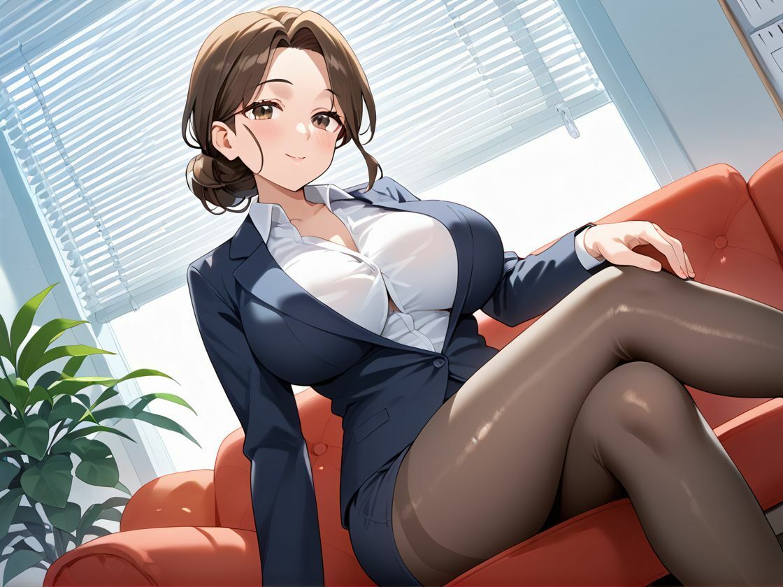 オフィスで新婚上司を唆して不倫SEXのサンプル画像 6