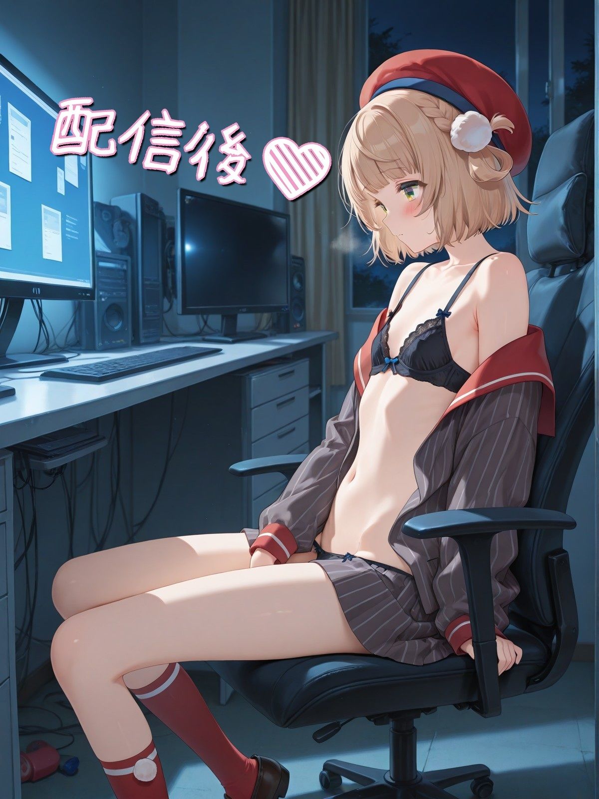 小生意気な配信者を分からせH1 画像9