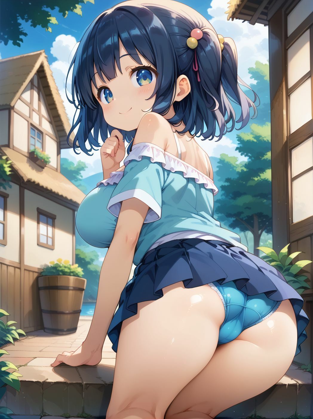 田舎にいる妹がいろいろ育っていたのでエッチしてみた 「お兄ちゃんはここが気持ちいい？」のサンプル画像 6