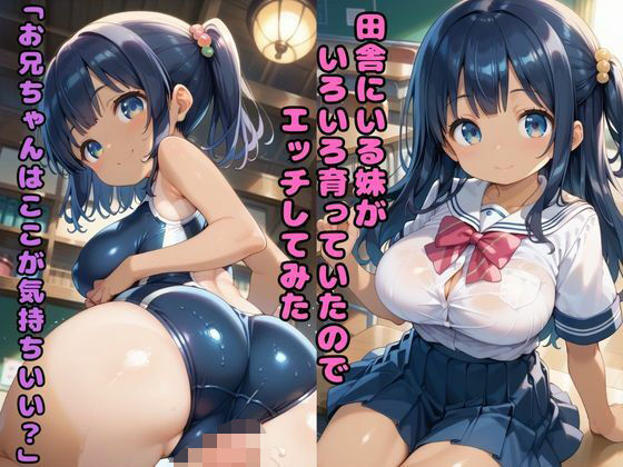 田舎にいる妹がいろいろ育っていたのでエッチしてみた 「お兄ちゃんはここが気持ちいい？」の商品画像