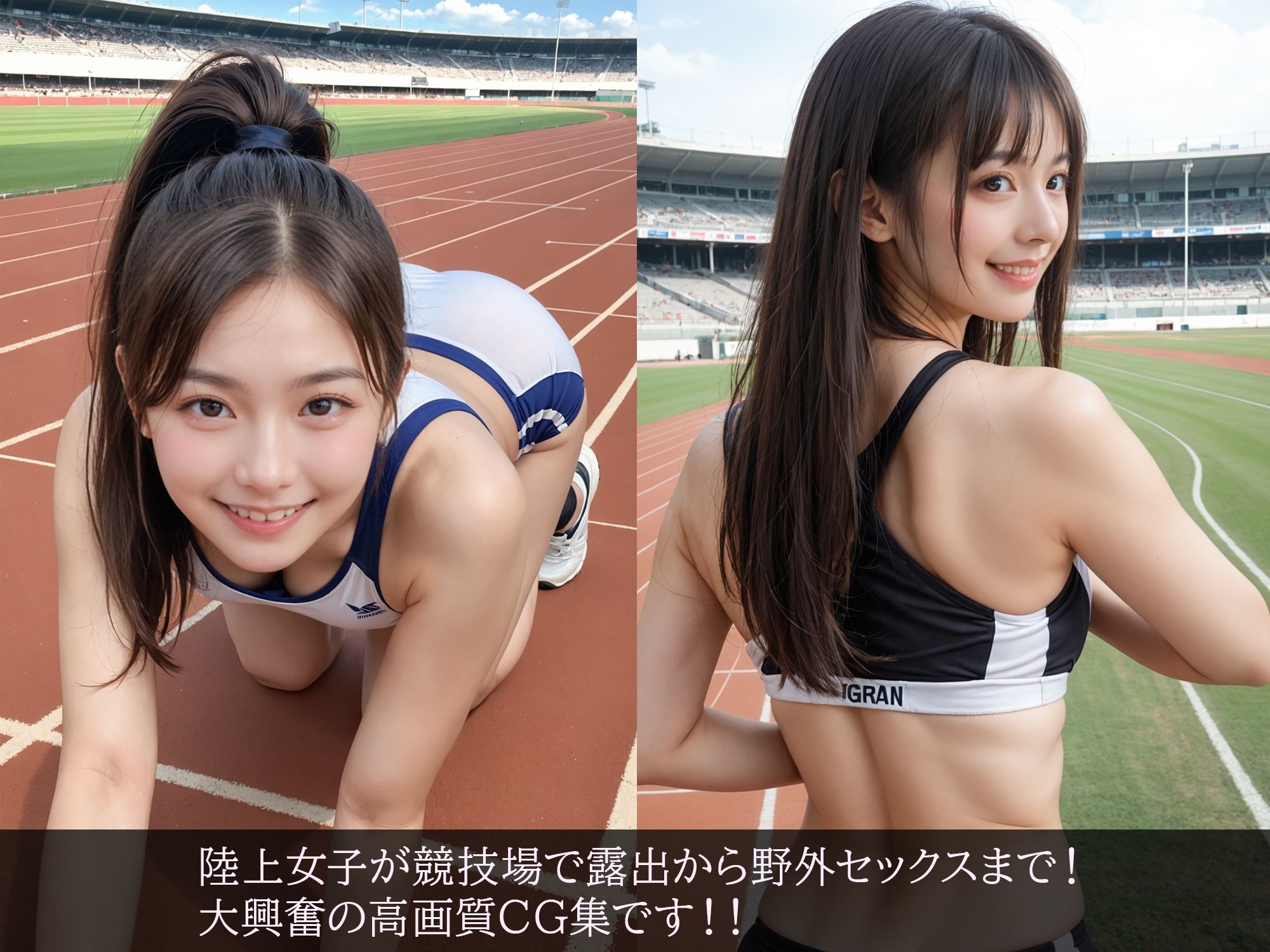 えちえち 陸上女子の画像1