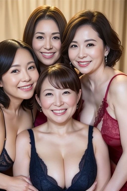 こっそり見せた  ぽっちゃり素人熟女のプライベート下着タイムのサンプル画像 6
