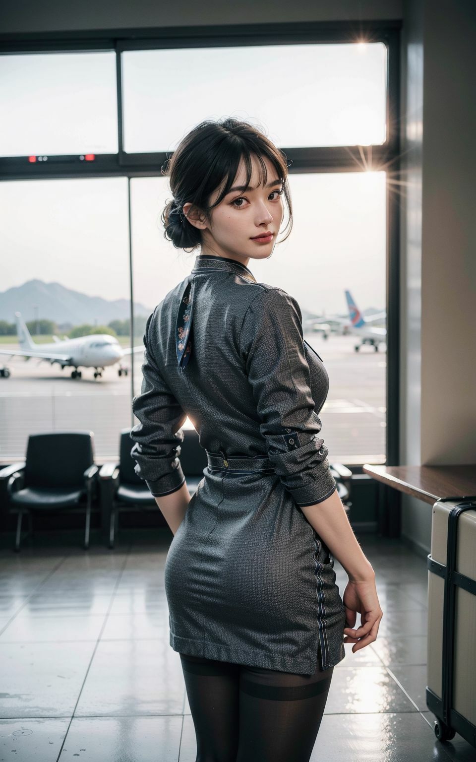 働く女子 CAさん(3) 外資系キャビンアテンダントの制服図録の画像10