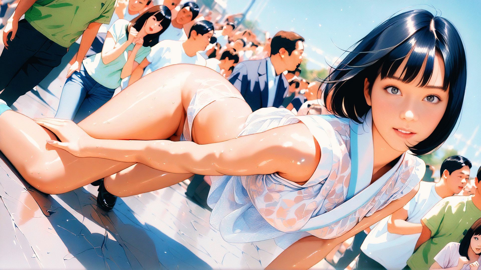 夏の夜は少女を淫婦に変える Brand New Summer Girlのサンプル画像 6