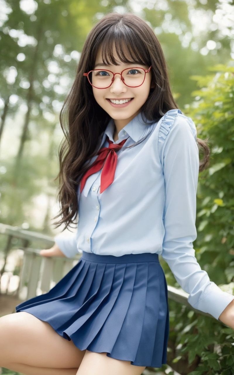 AI美女写真集┃風紀委員の美女のサンプル画像 6
