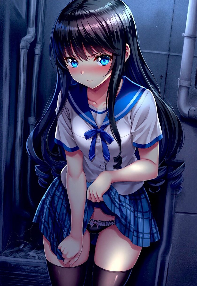 今日のおかず ストラ◯ク ザ ブラッド 南◯ 那月 （制服）〜電車編＆路地裏編〜のサンプル画像 6