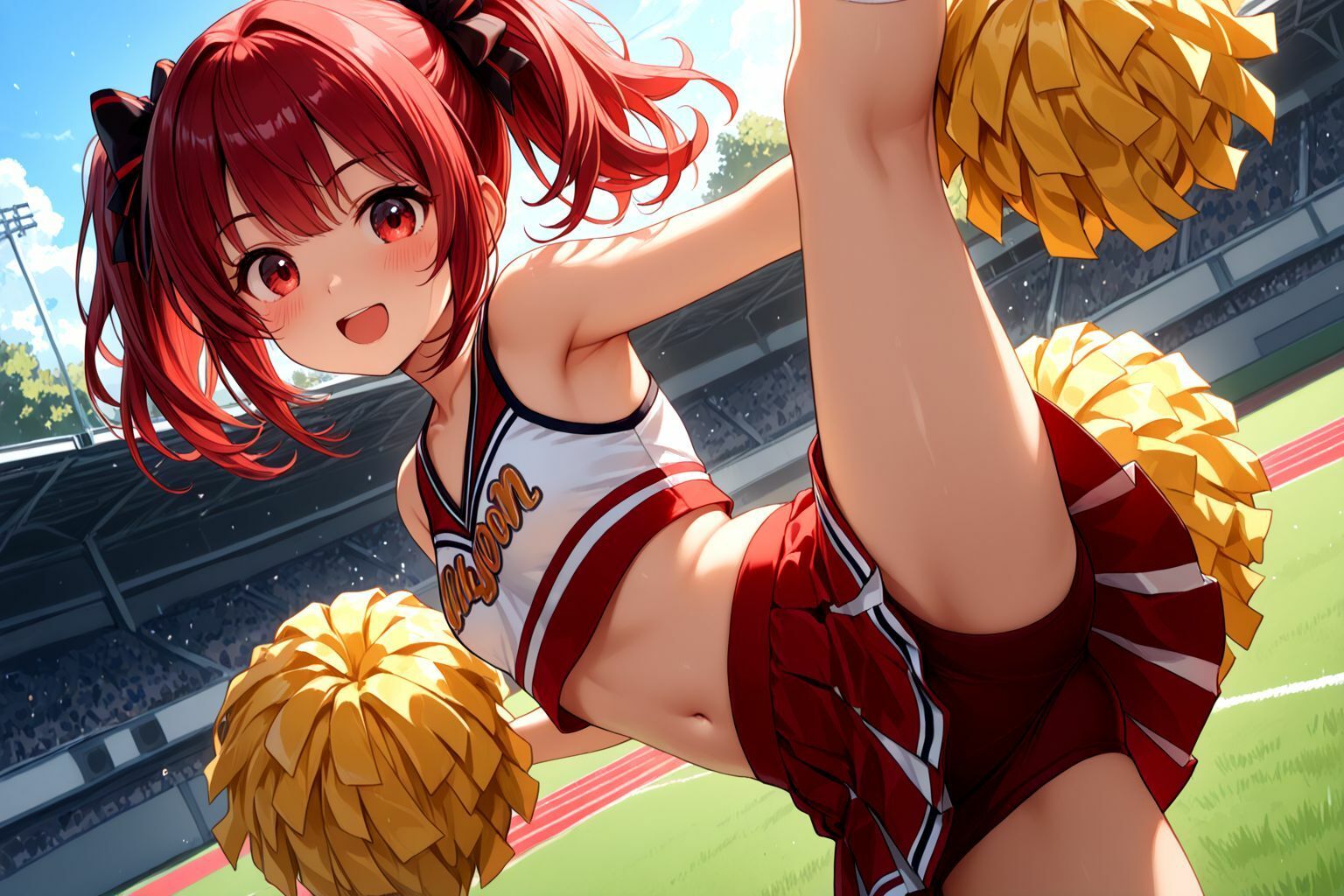 ミックスガールズコレクション ちっぱいチアガールのエッチな応援の画像3