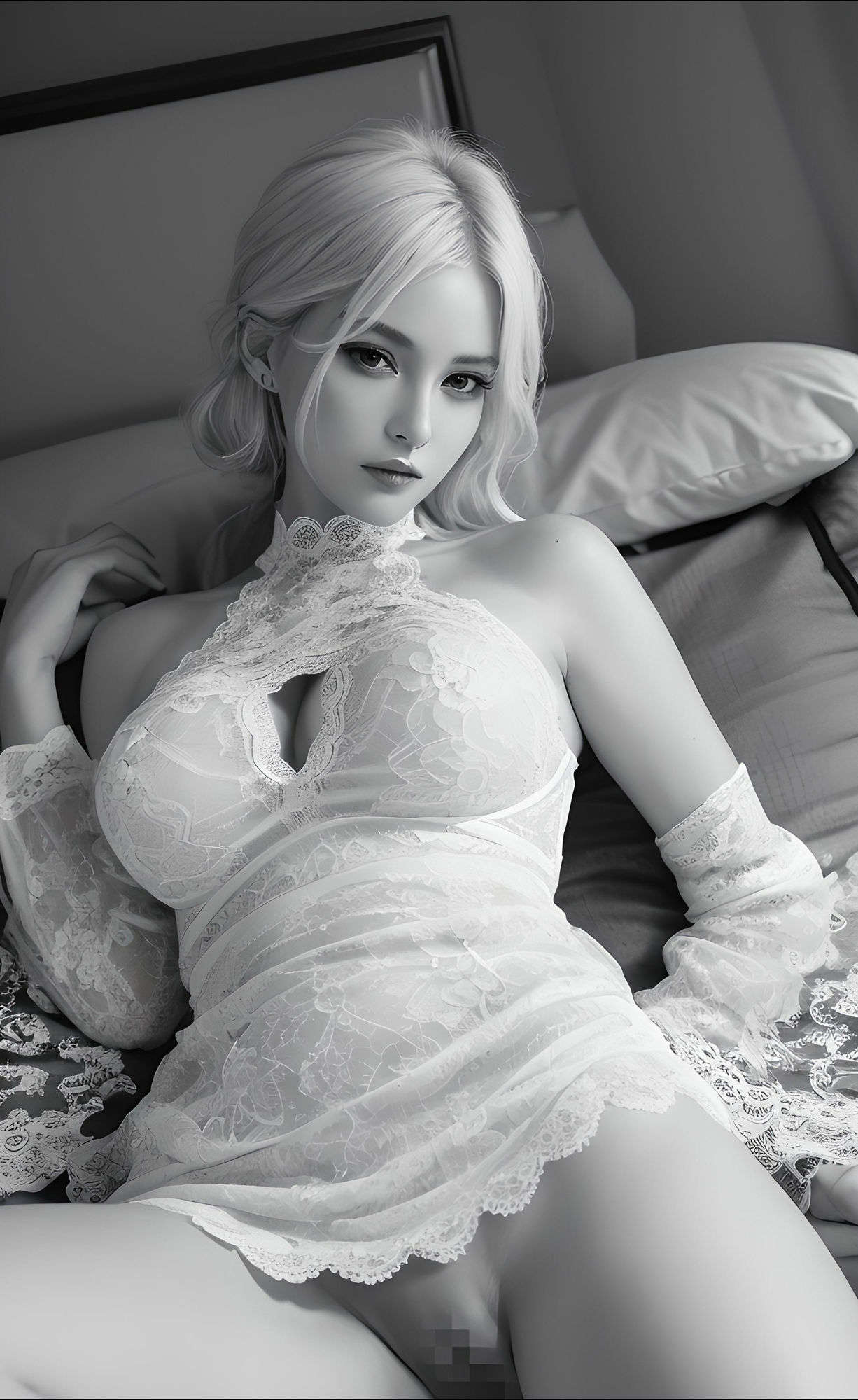 GALGALGAL モノクローム  〜美しきレースの美〜のサンプル画像 6