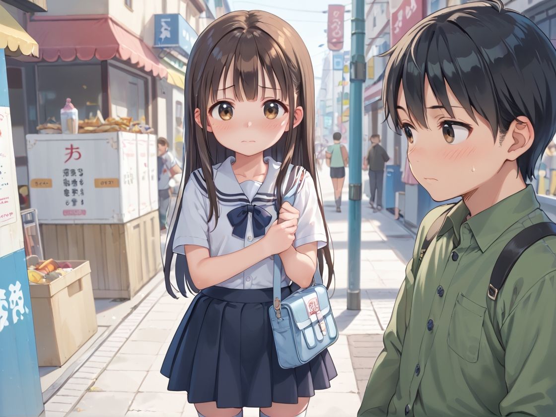 おしおき分からせ種付プレス つるぺた少女を調教の画像2