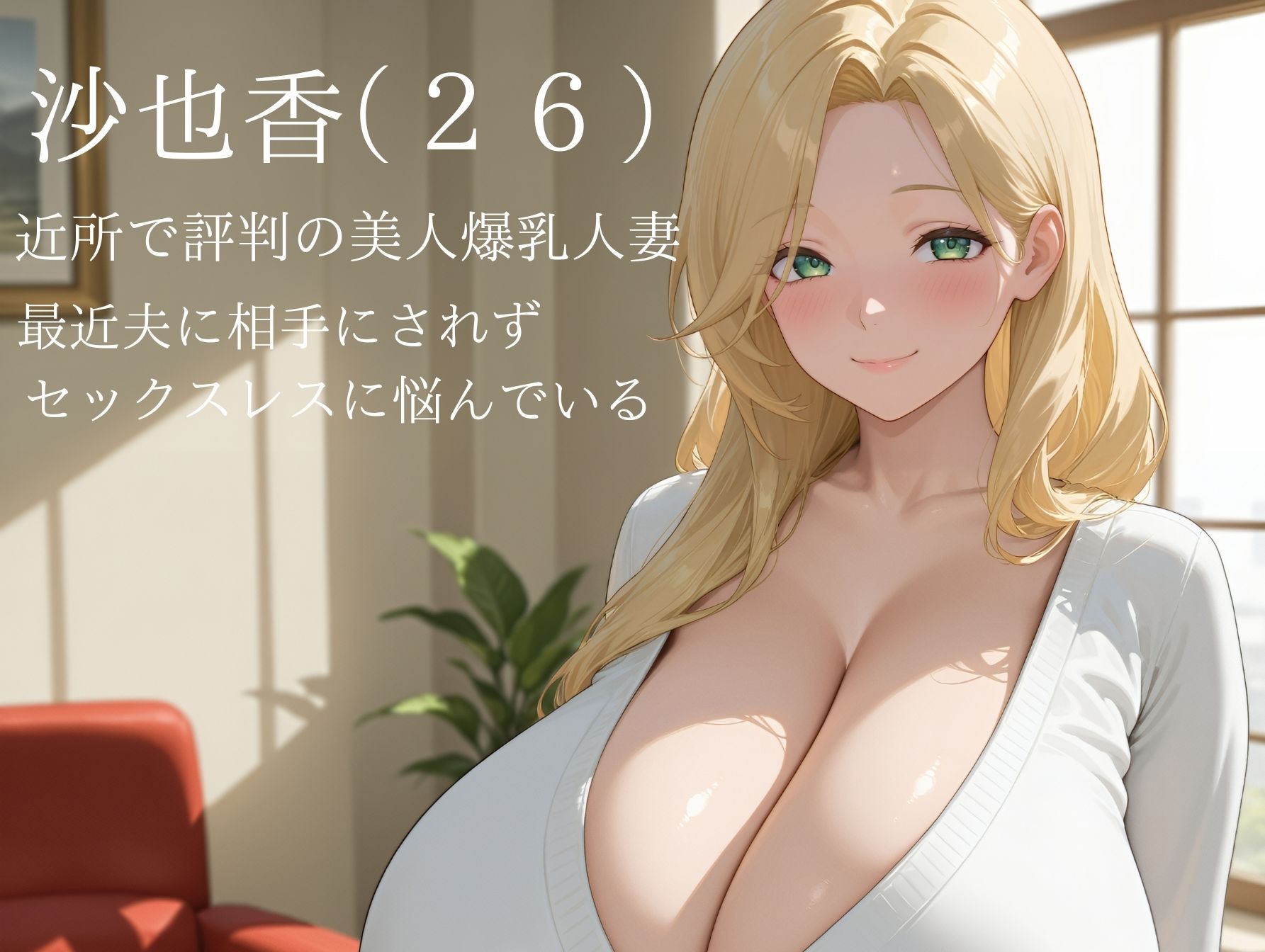 セックスレスに悩む爆乳人妻が中年汚ちんぽで快楽堕ちの画像2