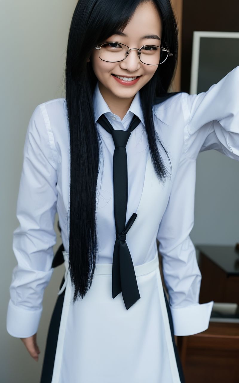 AI美女写真集┃眼鏡美人の画像5