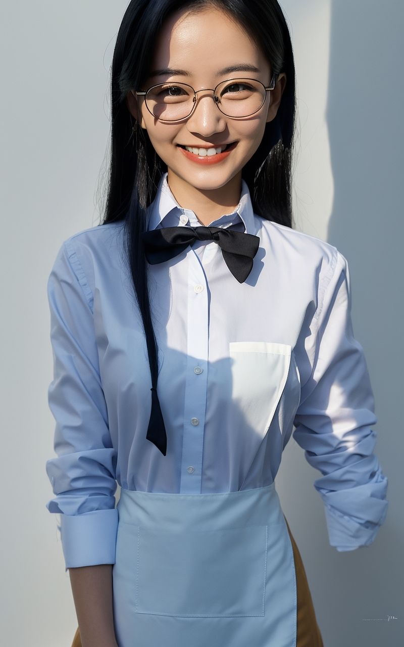 AI美女写真集┃眼鏡美人の画像6