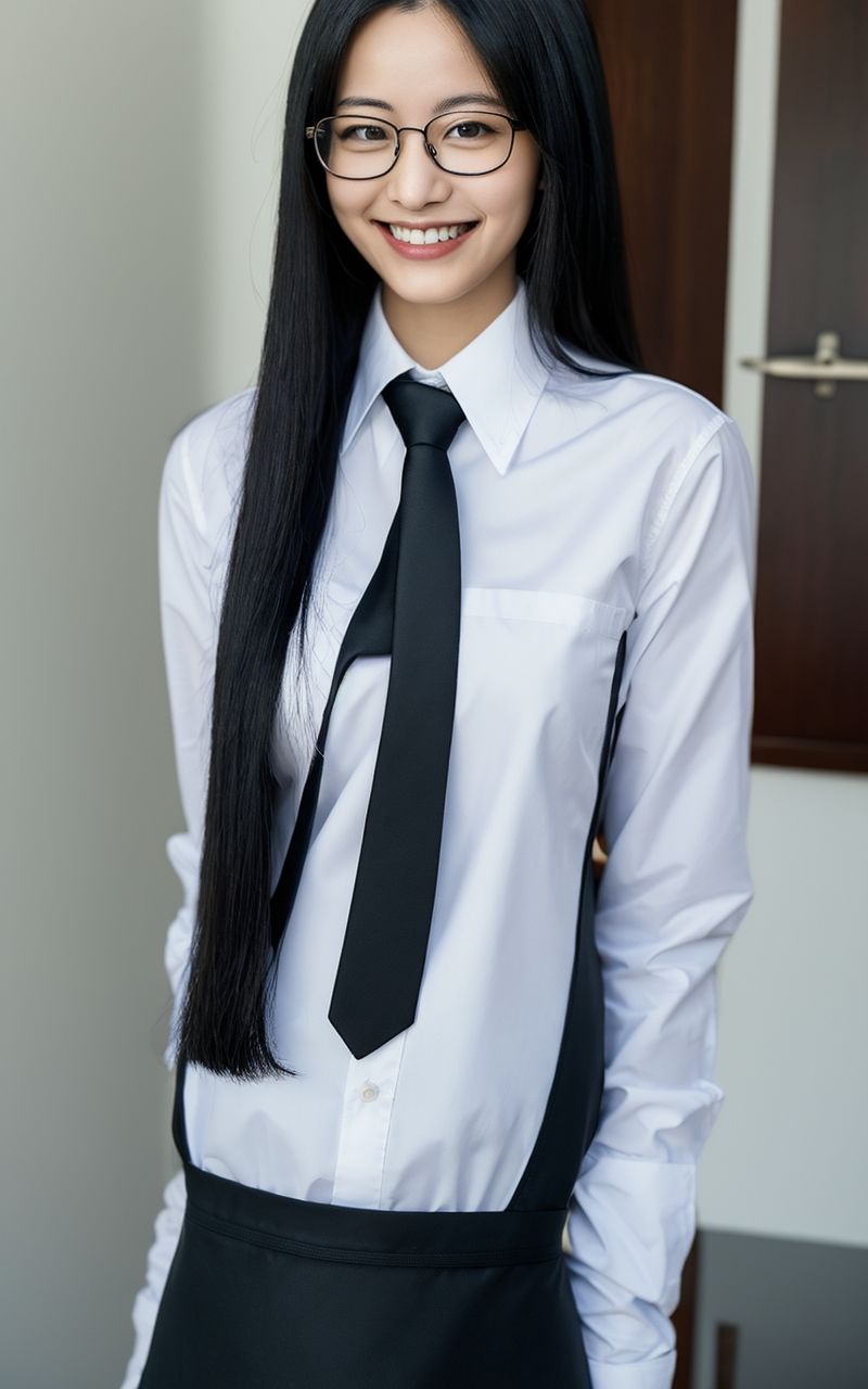 AI美女写真集┃眼鏡美人の画像7