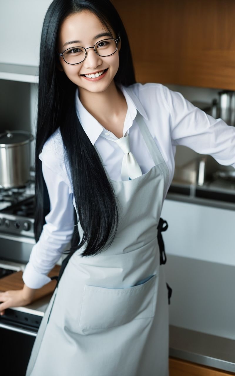 AI美女写真集┃眼鏡美人の画像10