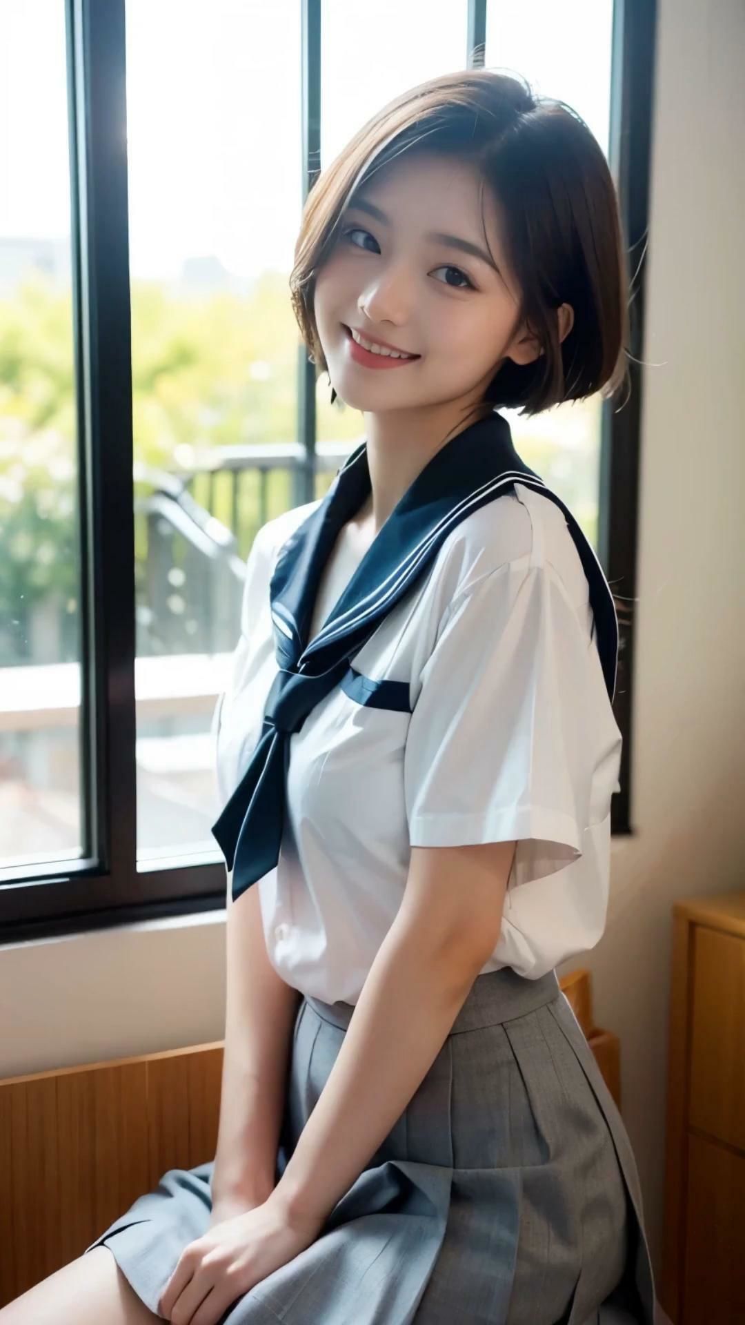 実写系女子校生のトップレスダンス動画7の画像1