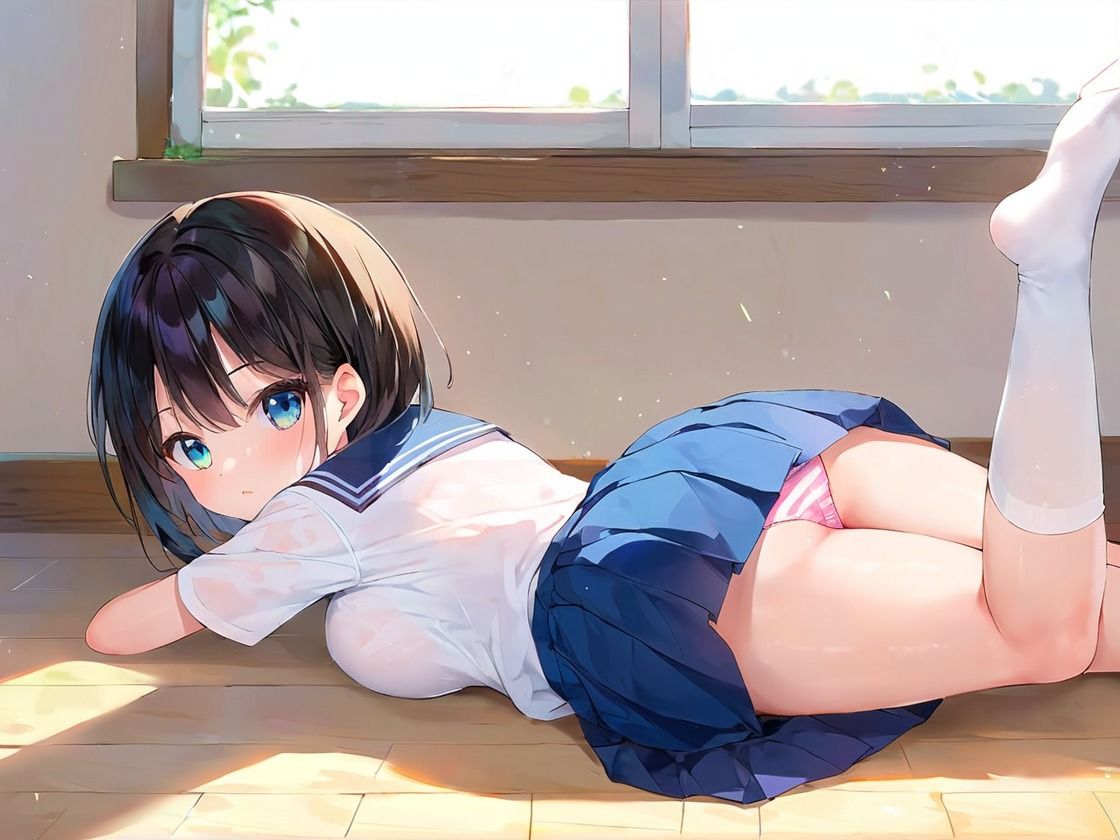 盗撮された女子◯生の末路のサンプル画像 6