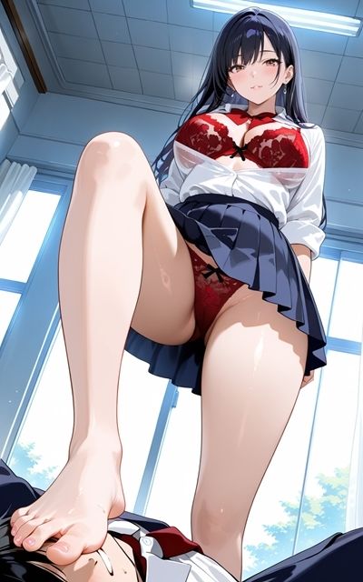 2〜2.5次元美少女 脚フェチ足フェチ写真集2 制服編1のサンプル画像 6