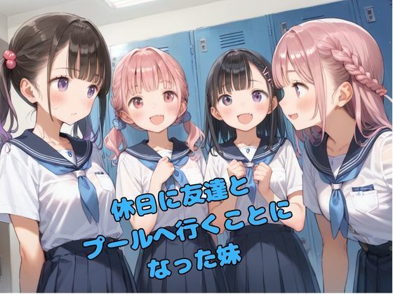 妹が友達とはじめてプールで犯●れた!の画像1