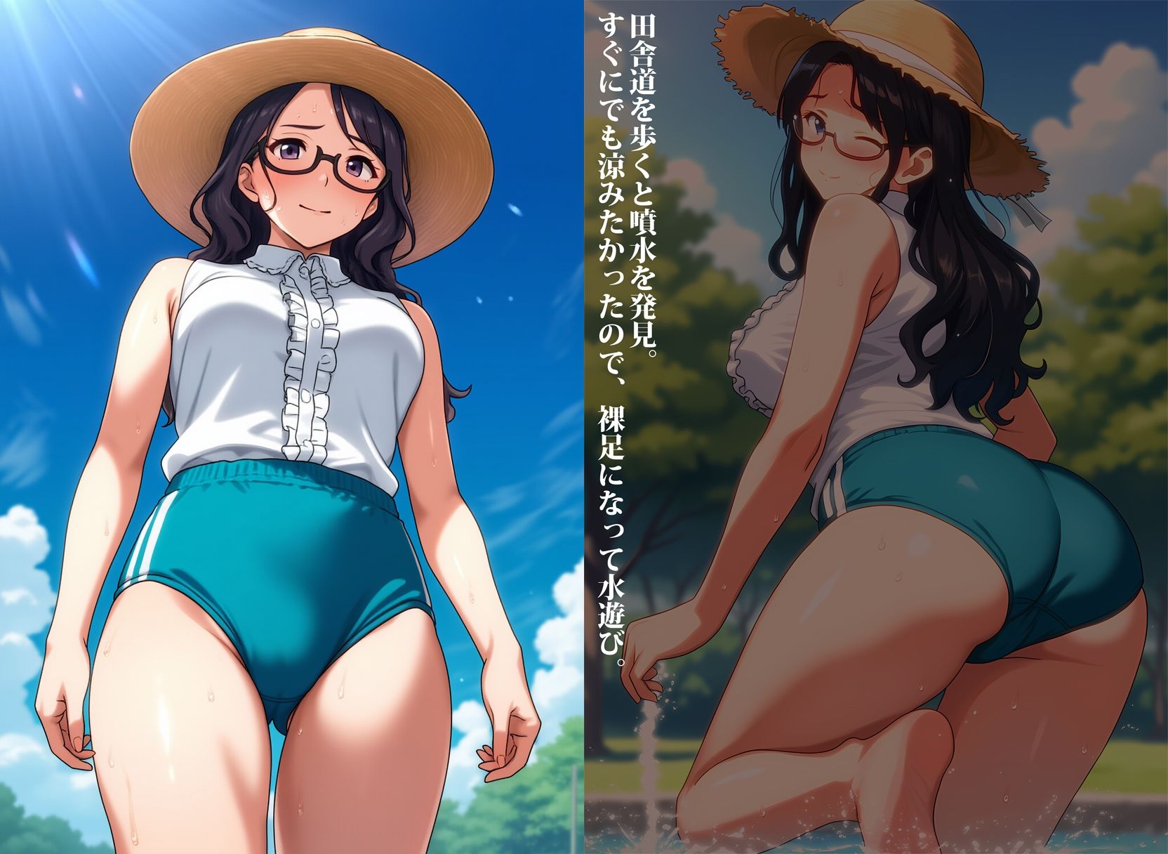母親のブルマー尻に一目惚れ〜ブルマー姿のママの日常姿と懐かしい思い出〜のサンプル画像 6