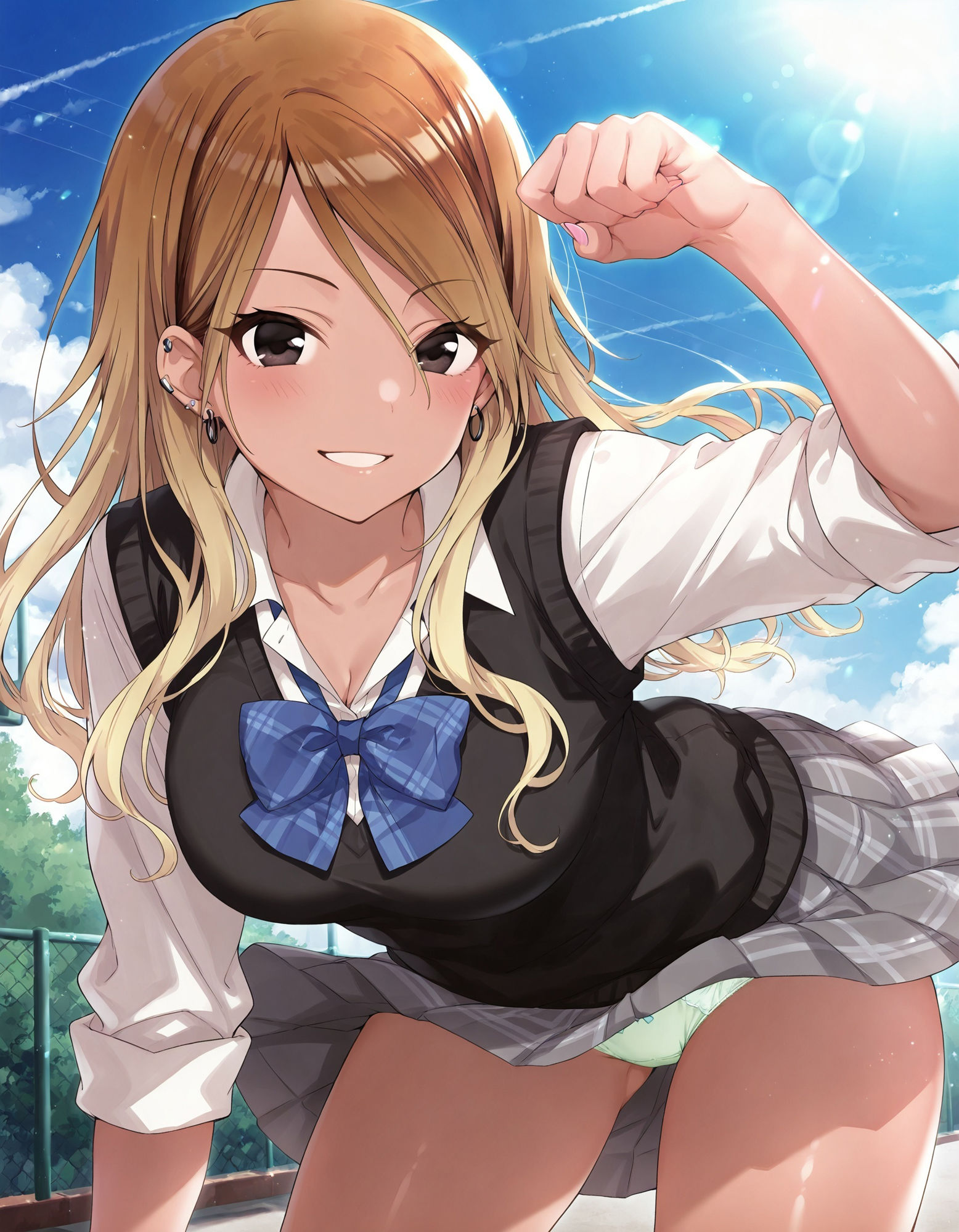 和〇愛依のパンチラ〜制服編〜のサンプル画像 6