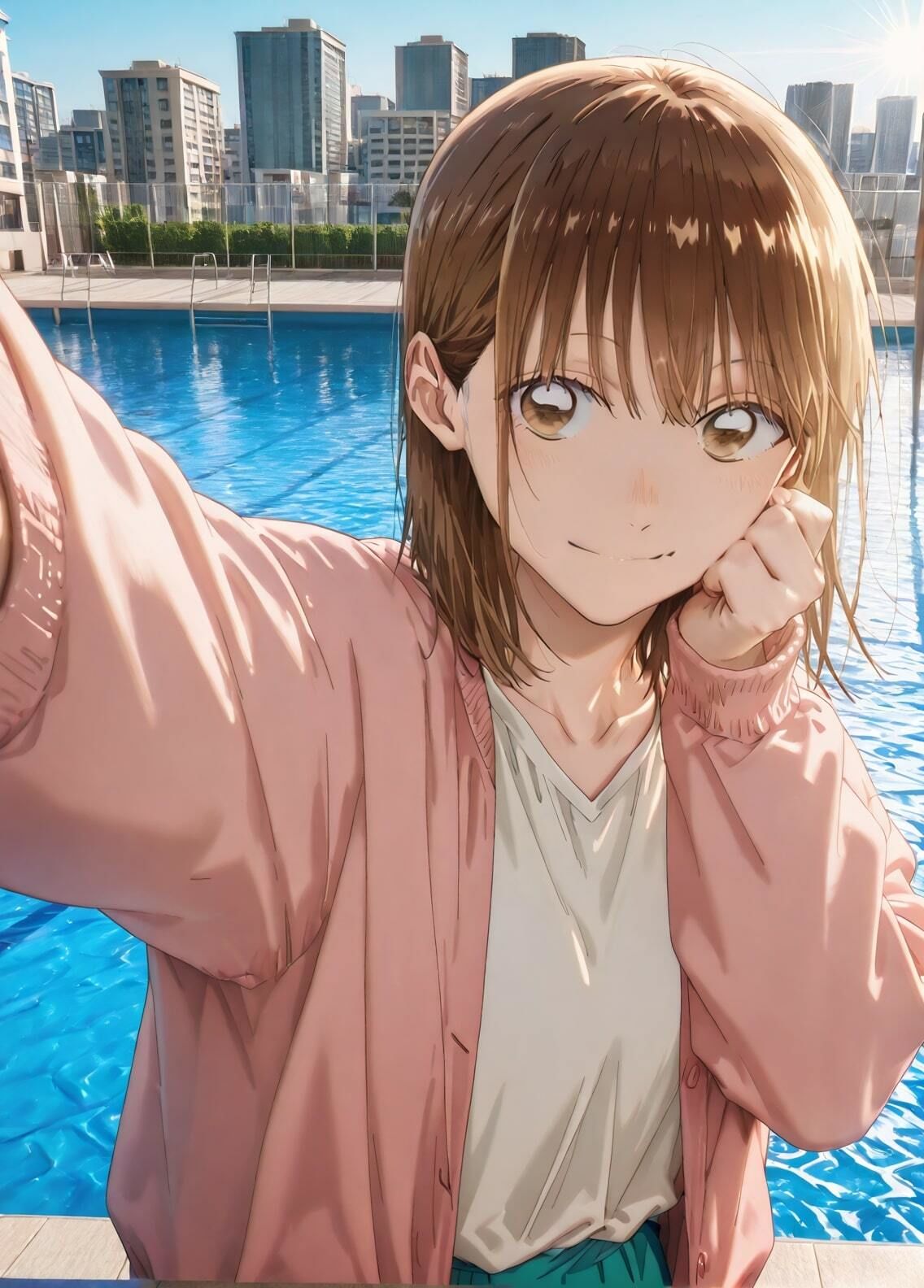 「アオのハコ」鹿野千夏セクシー写真集11(全500枚)のサンプル画像 6