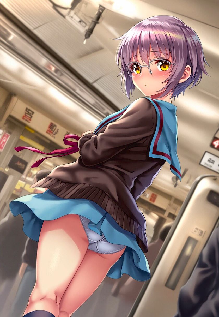 今日のおかず 涼宮ハ◯ヒの憂鬱 長◯ 有希〜電車編＆路地裏編〜 (dcg jp-002)