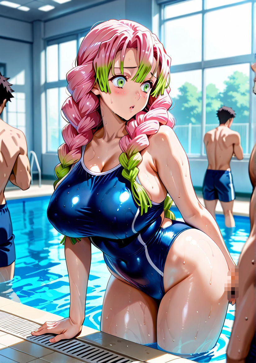 クラスの一軍女子 甘露〇蜜璃 は発情期のサンプル画像 6