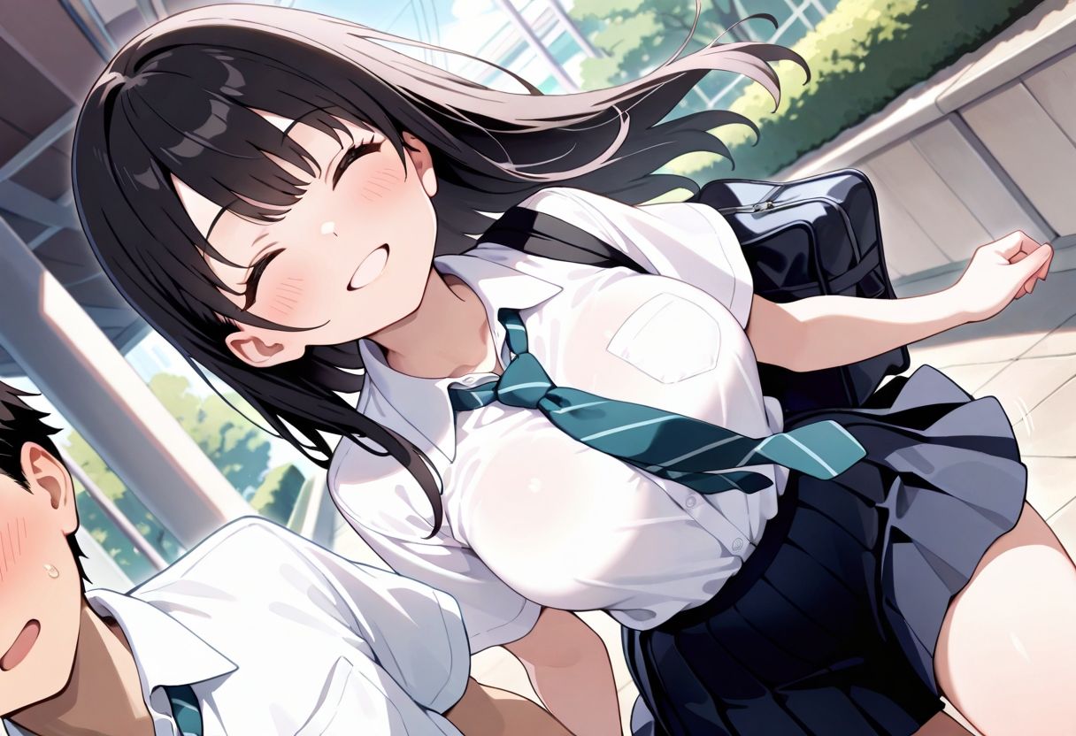 女子校生 クズ男にイカされる！のサンプル画像 6