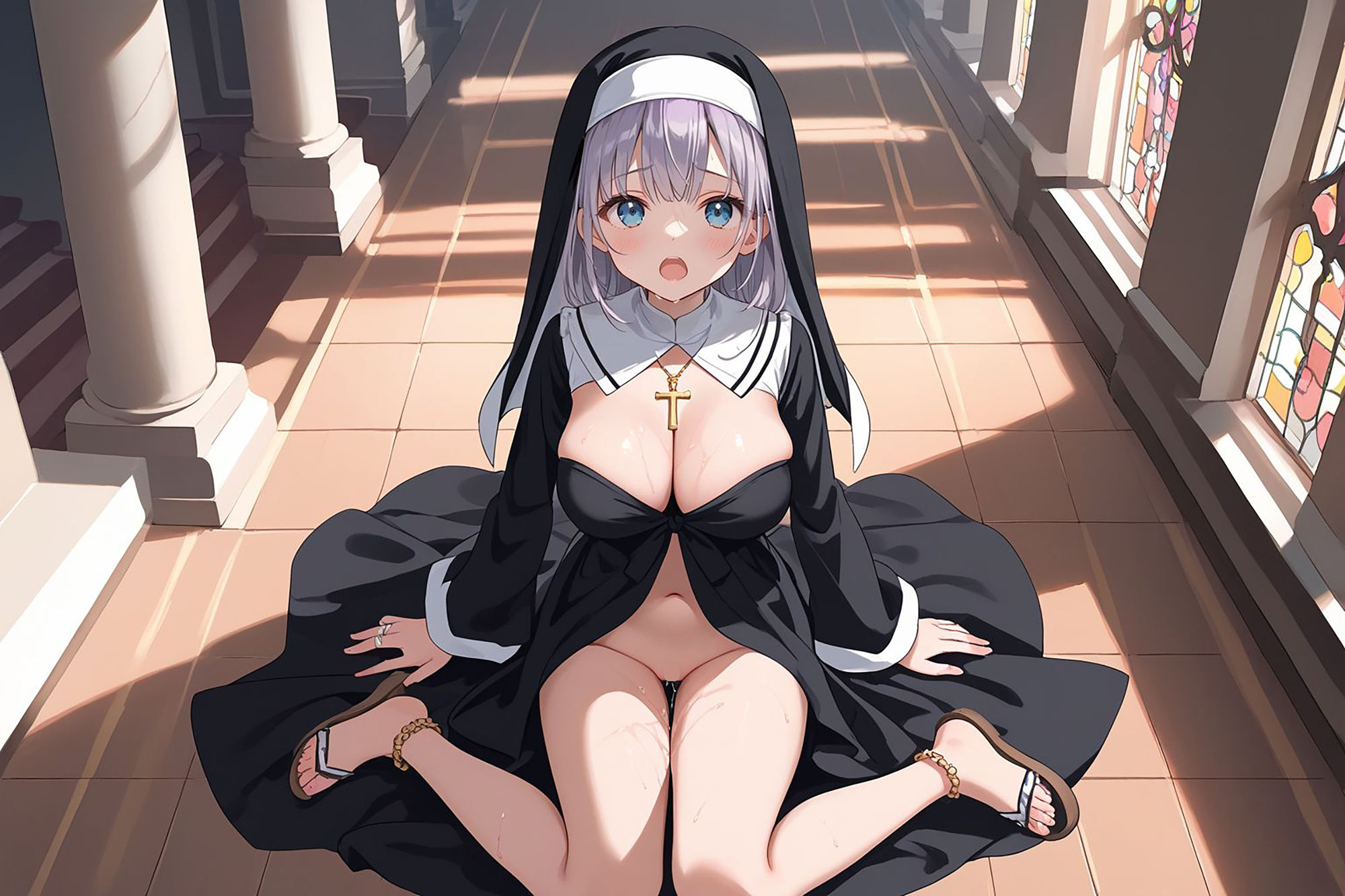 奉仕学園〜学園の可愛いギャルとヤリまくり生活!!〜シスター編vol.3〜 【CG500枚】の画像7