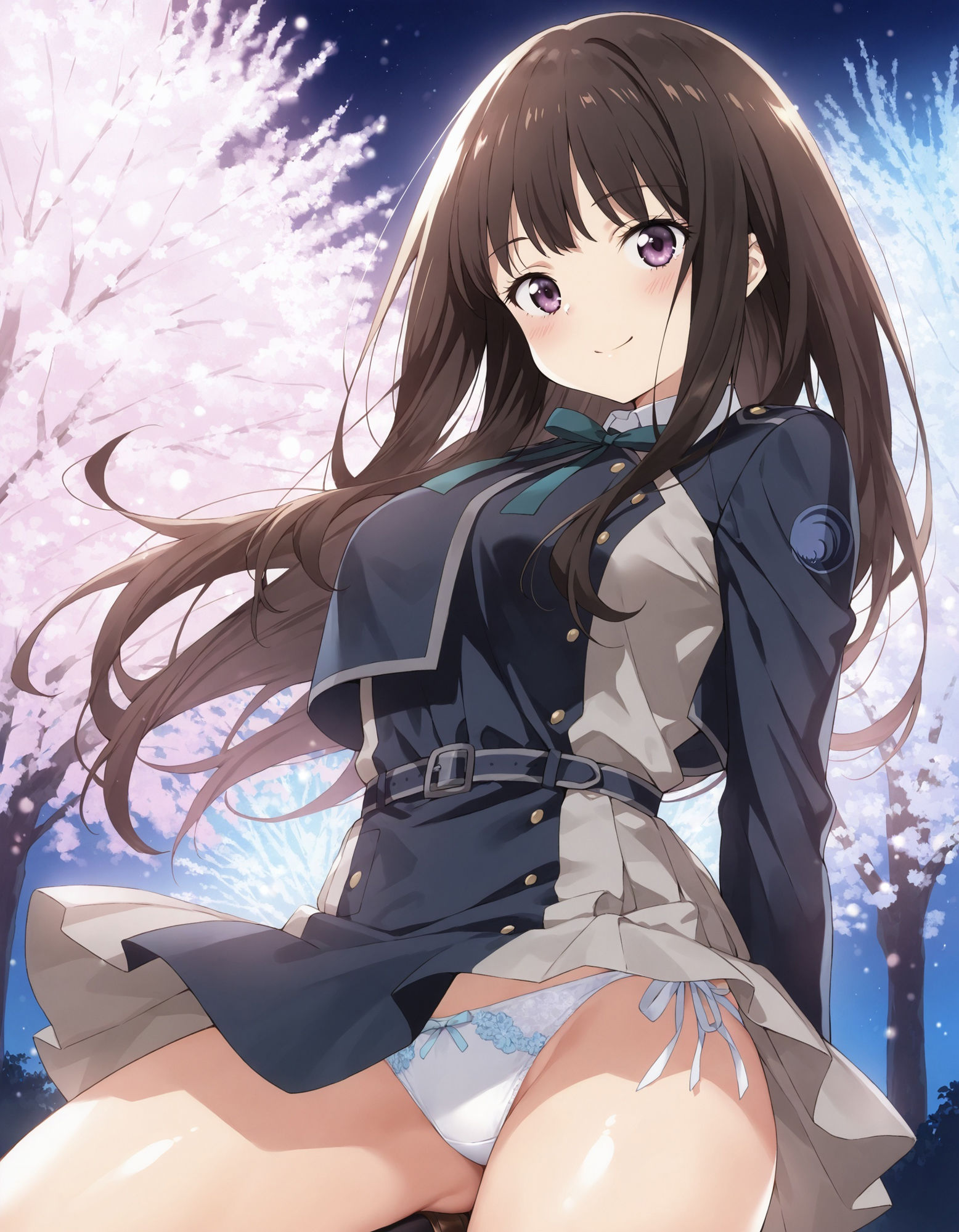 井ノ〇たきなのパンチラ〜リ〇リス服編〜のサンプル画像 6