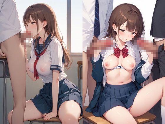 ターゲットは巨乳生徒!性感調教で校則違反を性教育の画像10