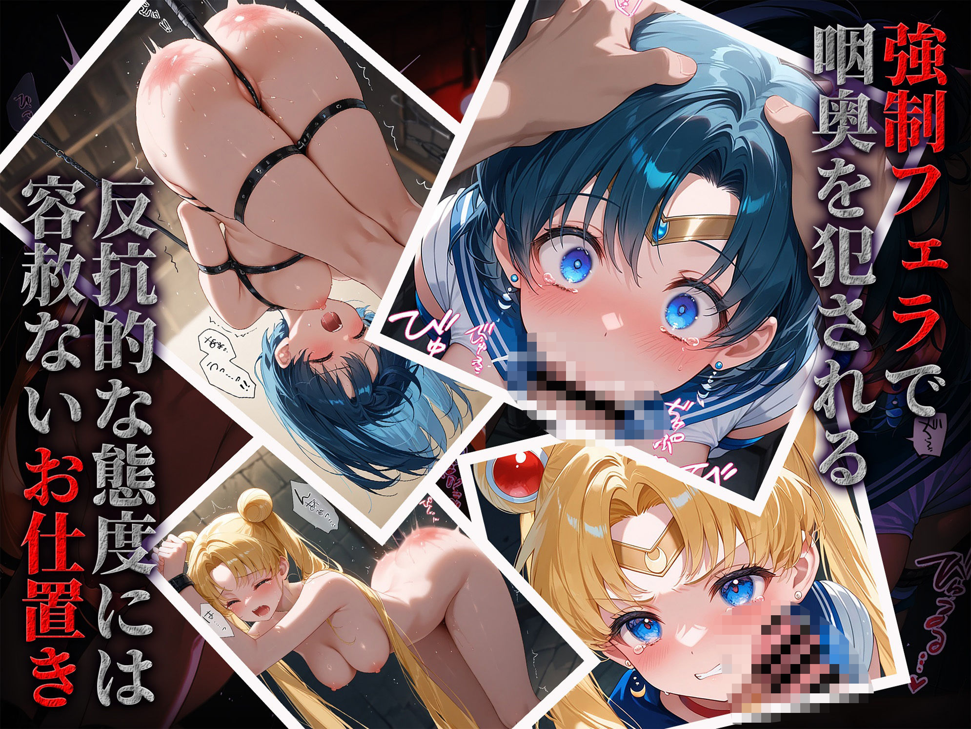 囚われヒロインズ 月〇うさぎと水〇亜美編の画像2