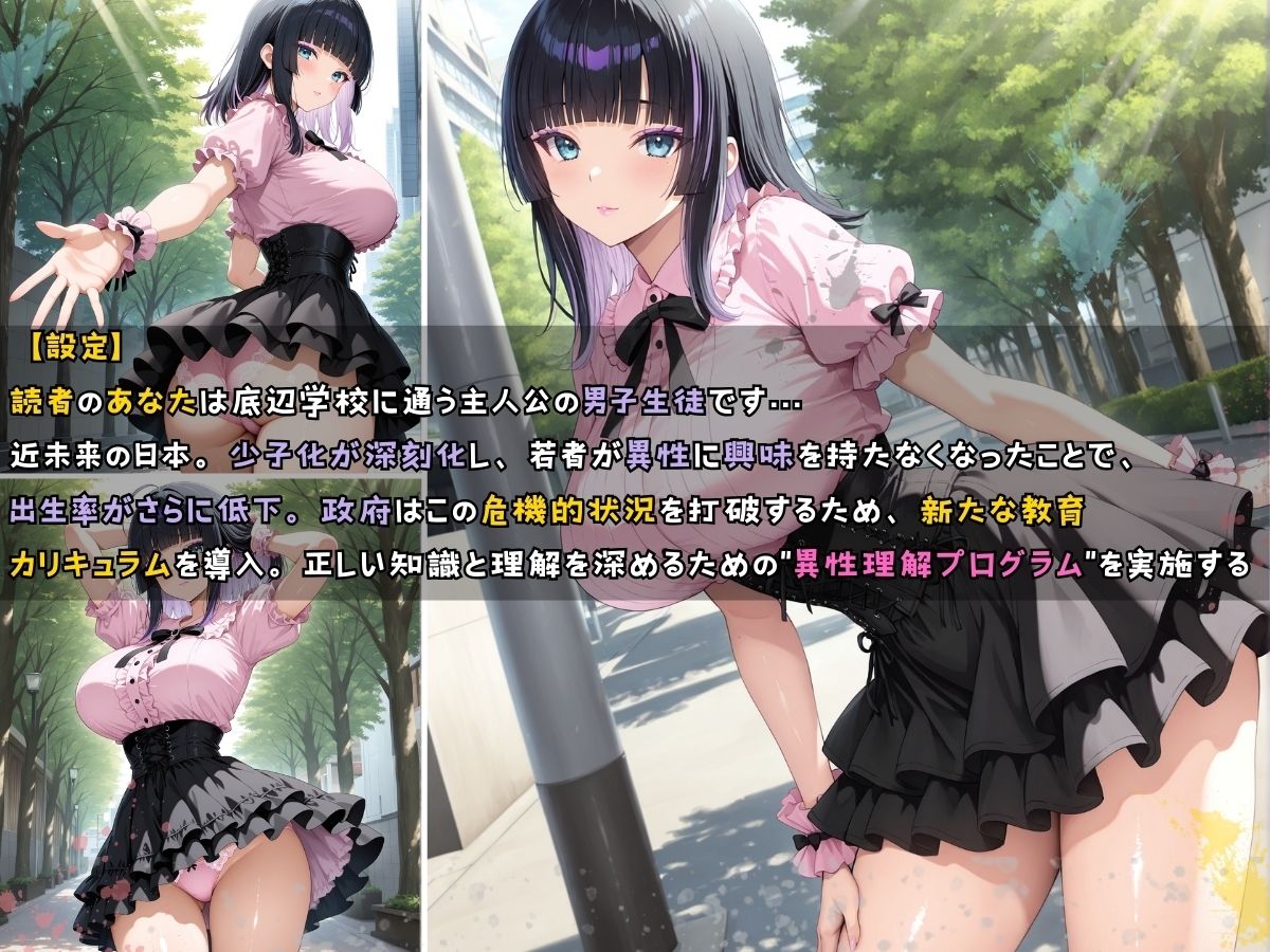 地雷系ファッションを着てエッチなことをする話のサンプル画像 6