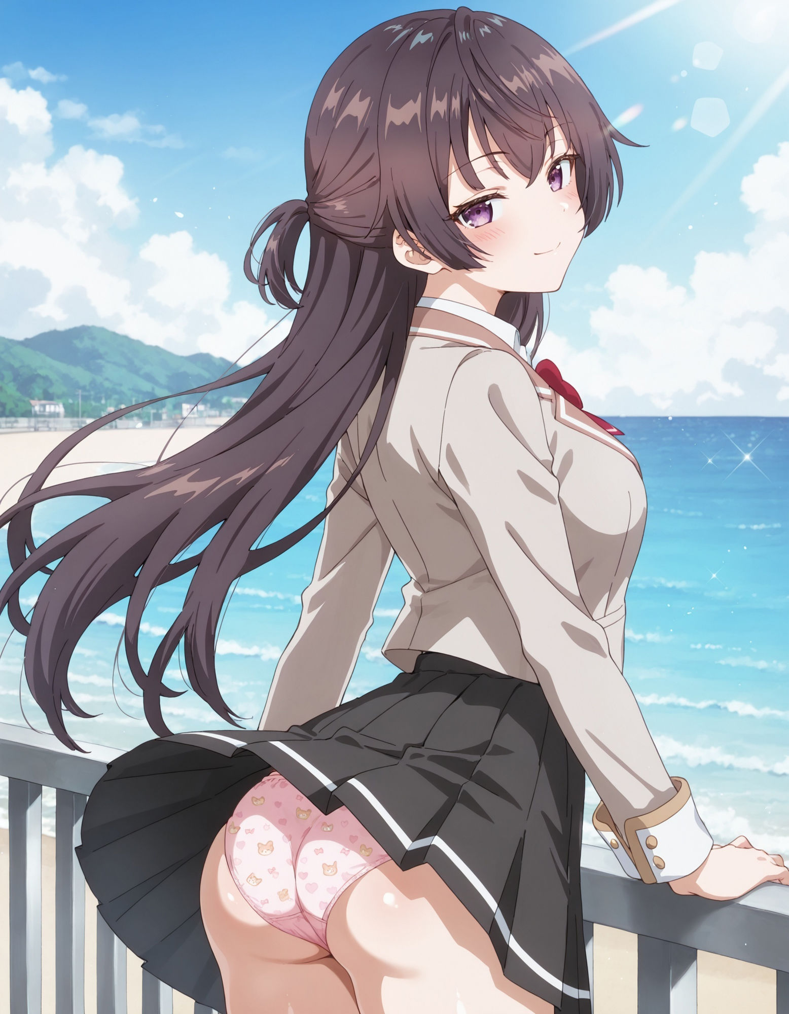 周〇有希のパンチラ〜制服編〜のサンプル画像 6