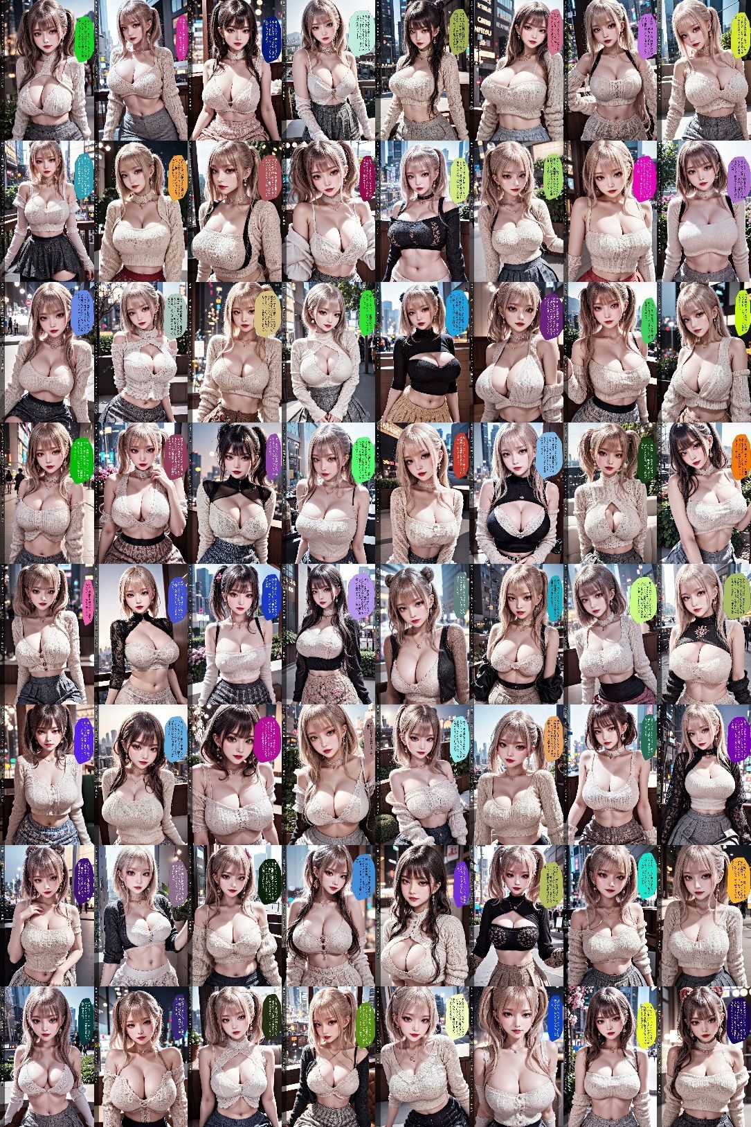 ニットの似合う巨乳ギャルがエロすぎる件_vol4(最終巻)の画像9