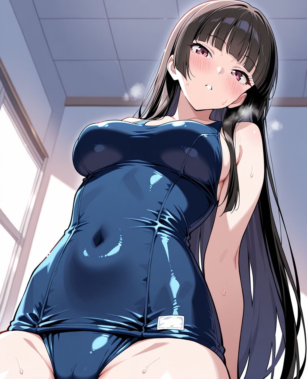 スク水パラダイス☆ 姫カット編のサンプル画像 6