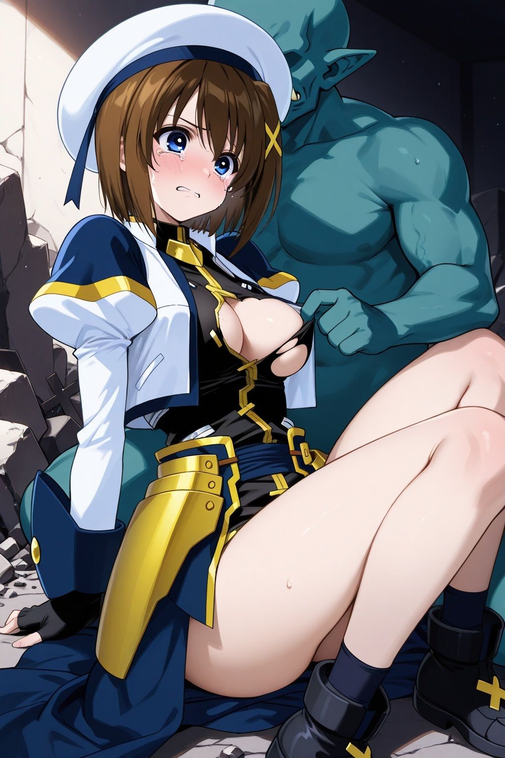 異種姦×辱 リリ〇ルなのは 八〇はやてのサンプル画像 6