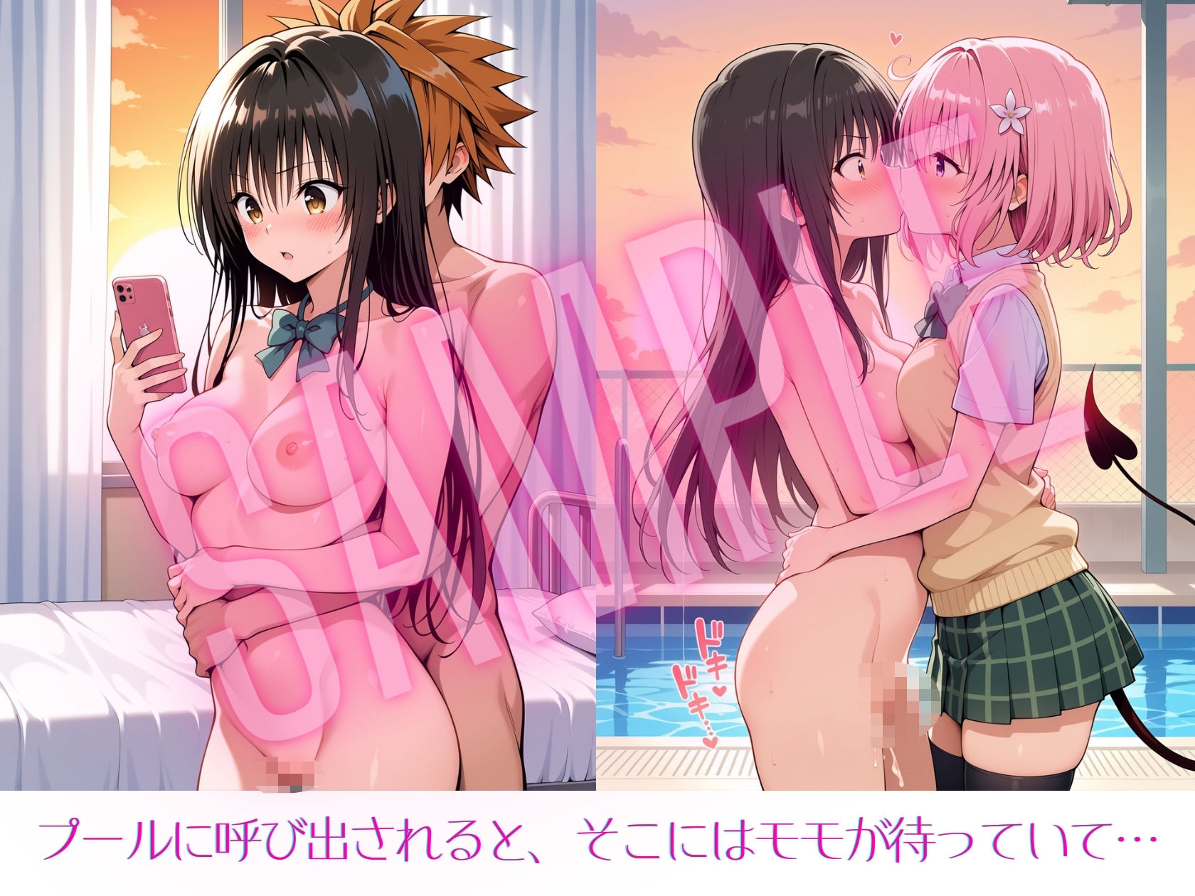 風紀委員はモモに勝てないのサンプル画像 6