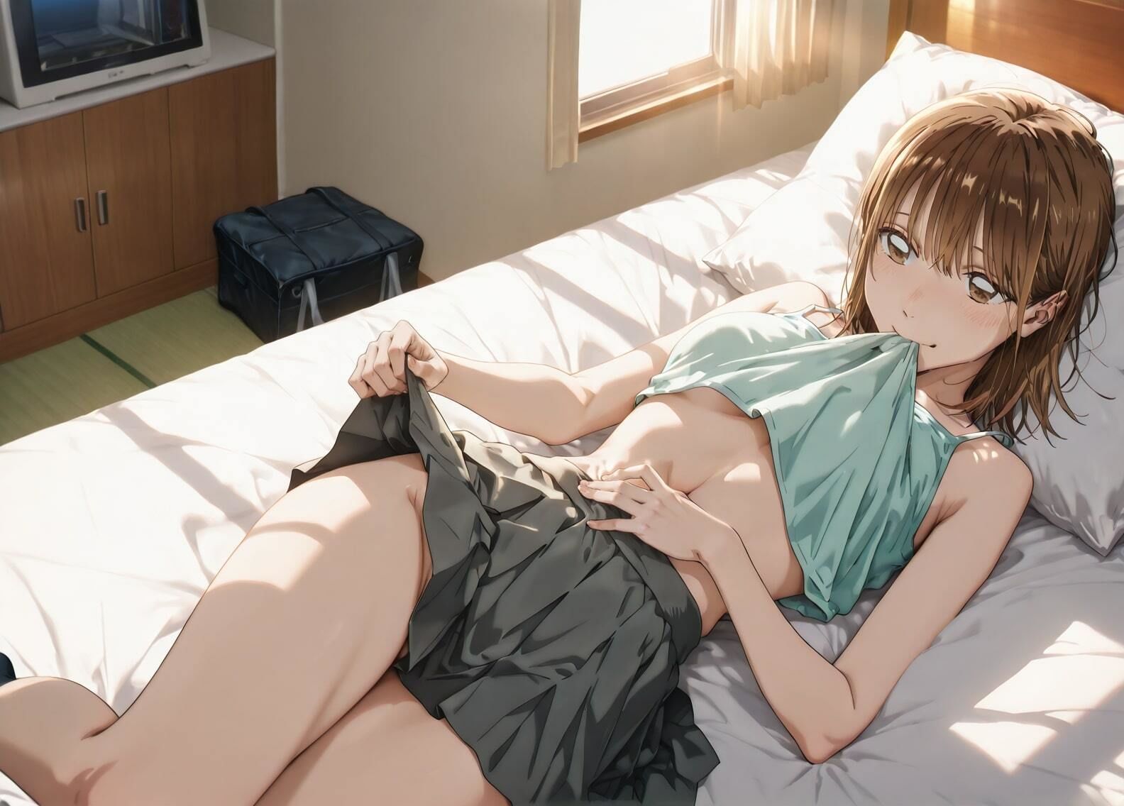 「アオのハコ」鹿野千夏セクシー写真集12(全500枚)のサンプル画像 6