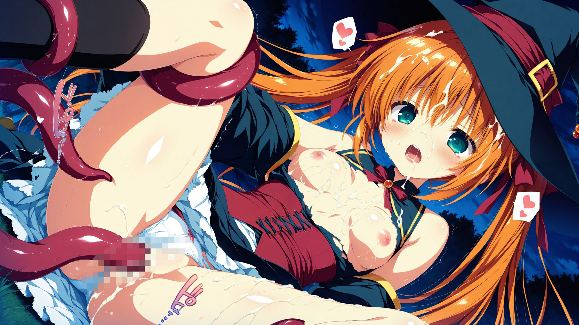 触手に囚われた少女達 〜魔法使い編〜 Vol.6の画像8